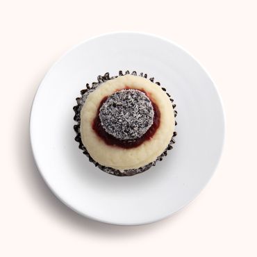 Chocolate Lamington Cupcake