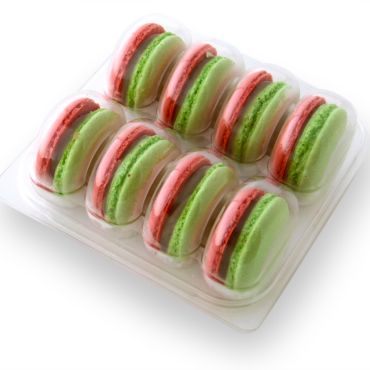 Christmas Pudding Macarons - Loose