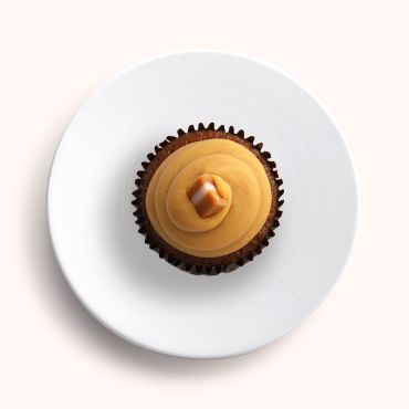 Sticky Caramel Morning Tea Cupcake