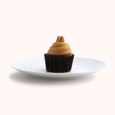 Sticky Caramel Morning Tea Cupcake